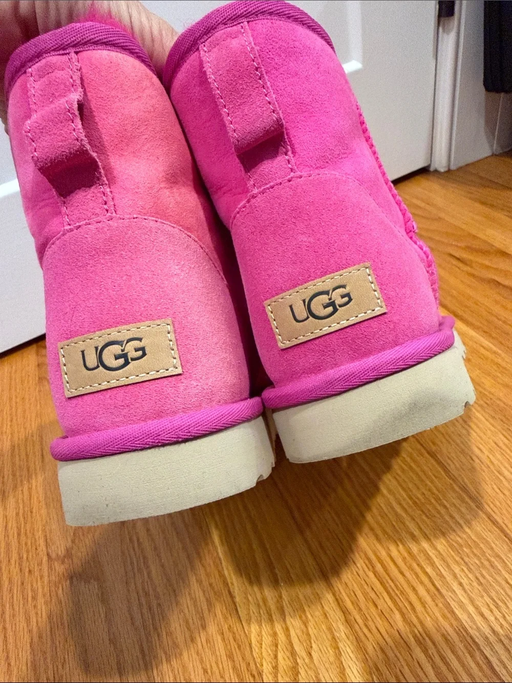 UGG Women's Mini Boot in Bright Pink